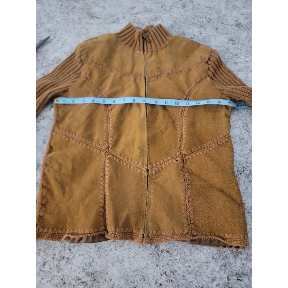 ♡Fiorlini International Women's‎ Leather Jacket Size Small Full Zip
